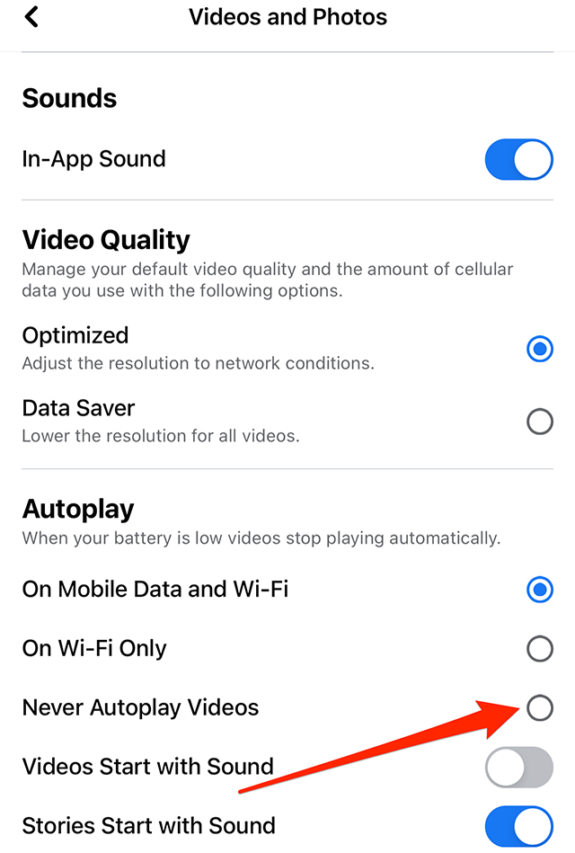 Facebook Here's How to Stop AutoPlay Videos on Mobile