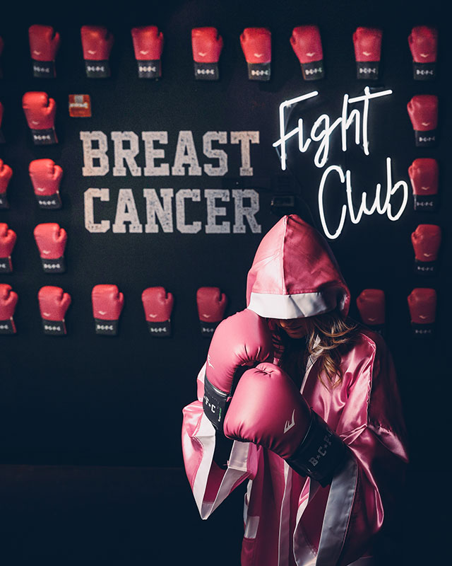 Havas Chicago Put a Boxing Ring in Its Lobby for 'Breast Cancer Fight Club'