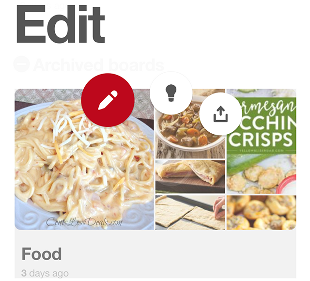 Pinterest Here's How to Archive and Unarchive a Board on Mobile