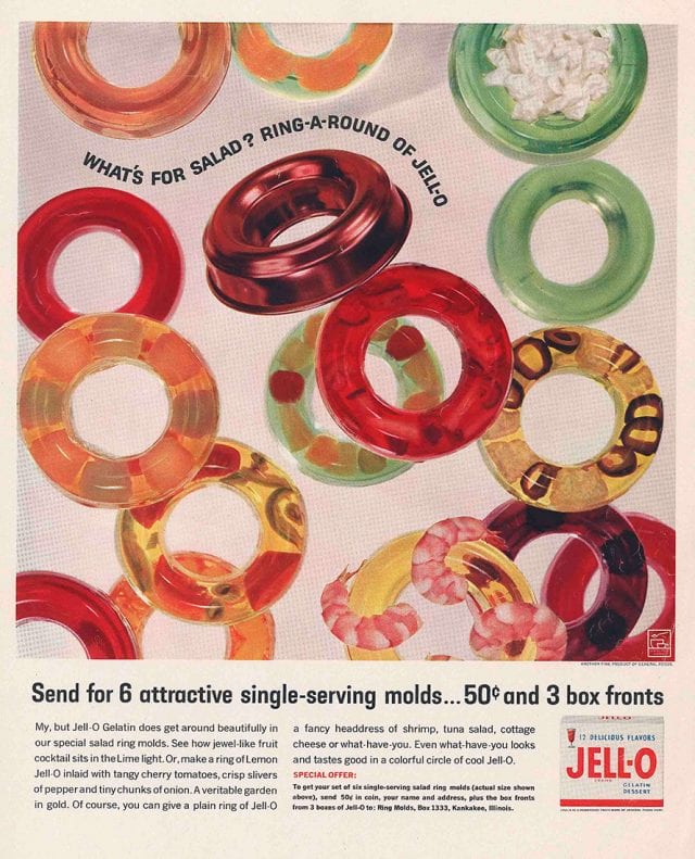 How the Rise of Colorful, Illustrated Ads Helped Turn JellO Into a
