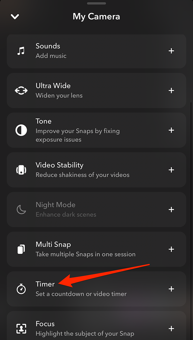 Snapchat How to Take Timer Pics