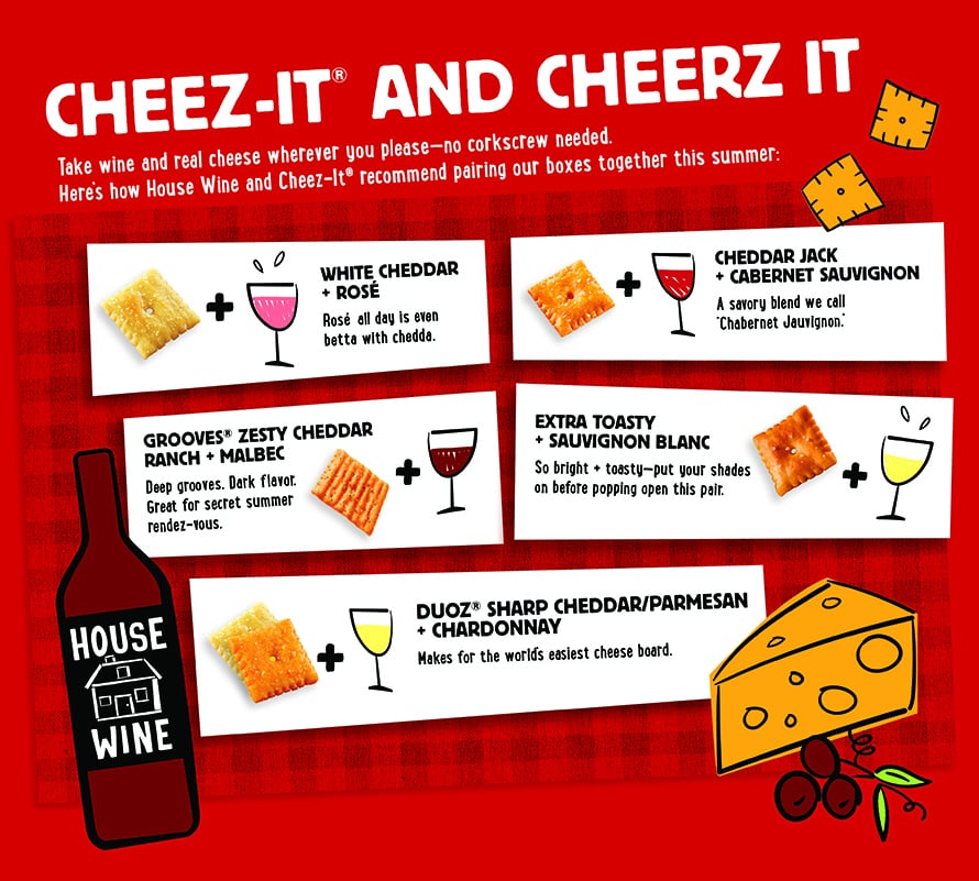 CheezIt and Boxed Wine Come Bundled Together in This Unexpected Summer