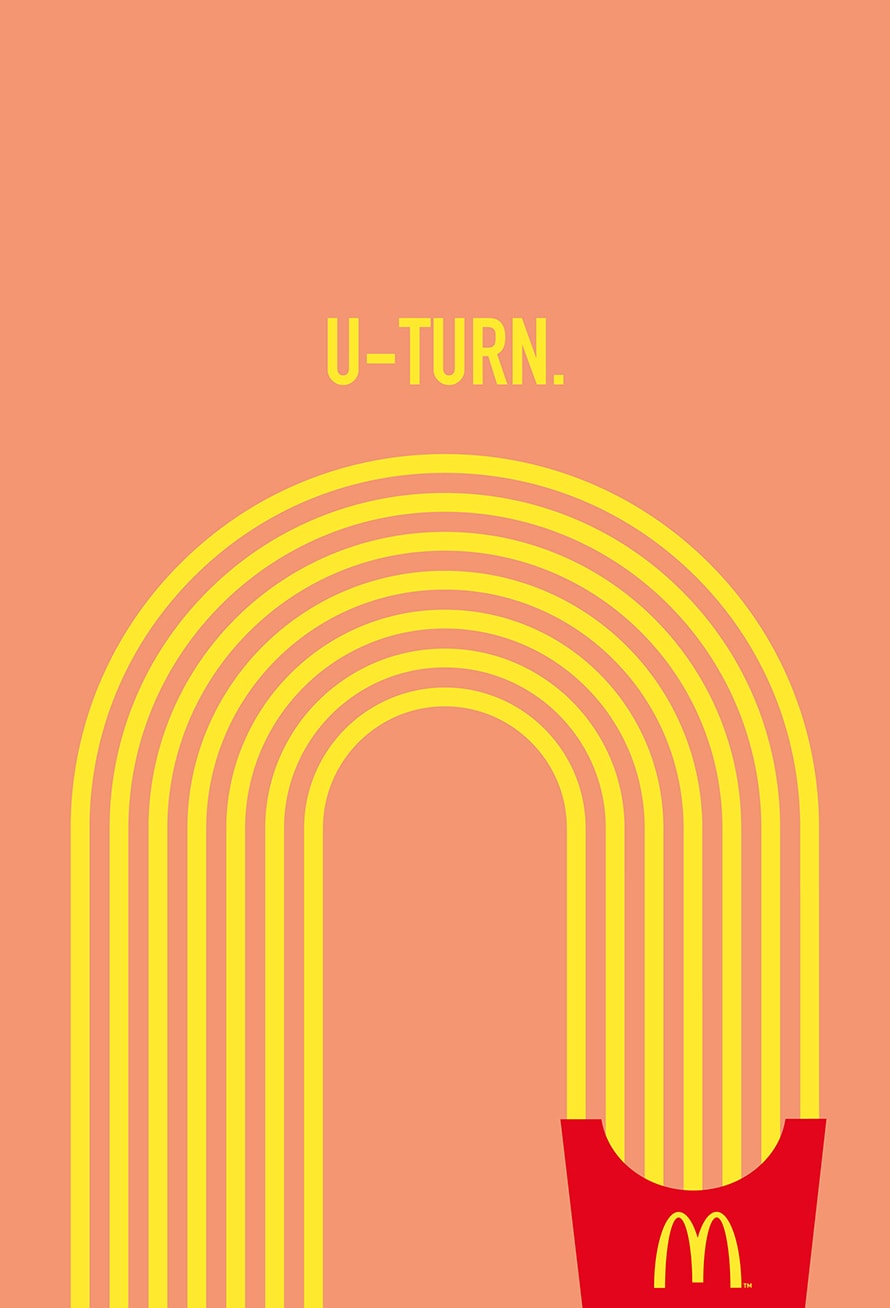 McDonald's Uses Its Fries to Guide You to the Nearest Location in These