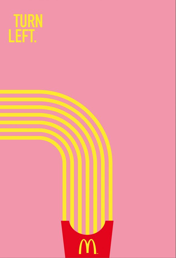 McDonald's Uses Its Fries to Guide You to the Nearest Location in These