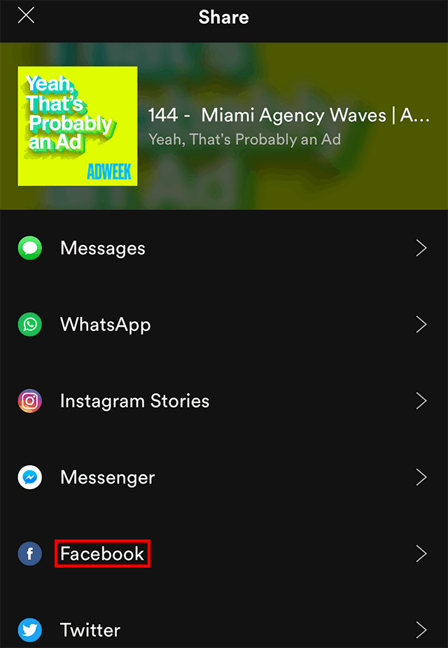 Facebook Here's How to Share Content from Spotify to Stories
