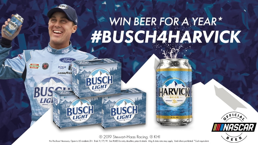 The Busch Beer Will Flow for Every Lap 