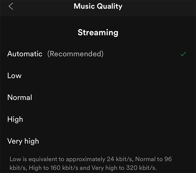 Spotify Here's How to Change Your Music Streaming Quality