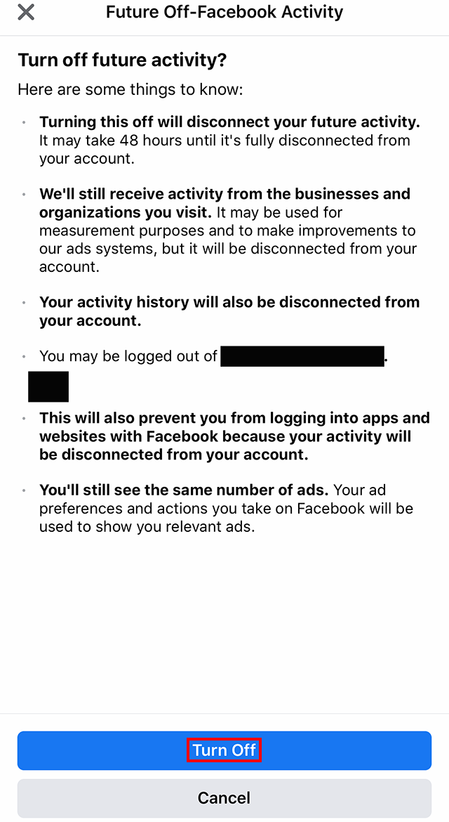 Facebook Here's How to Stop Saving Your OffFacebook Activity