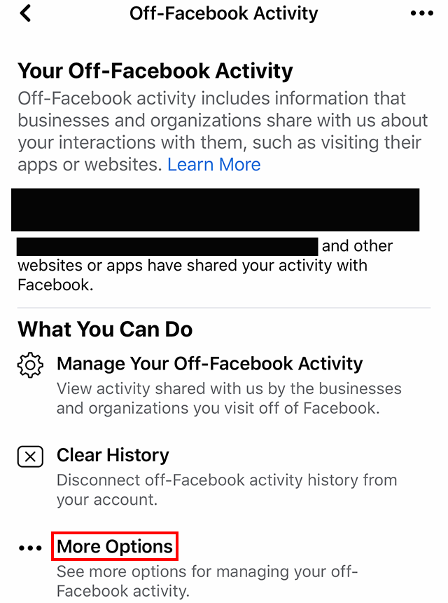 Facebook Here's How to Stop Saving Your OffFacebook Activity