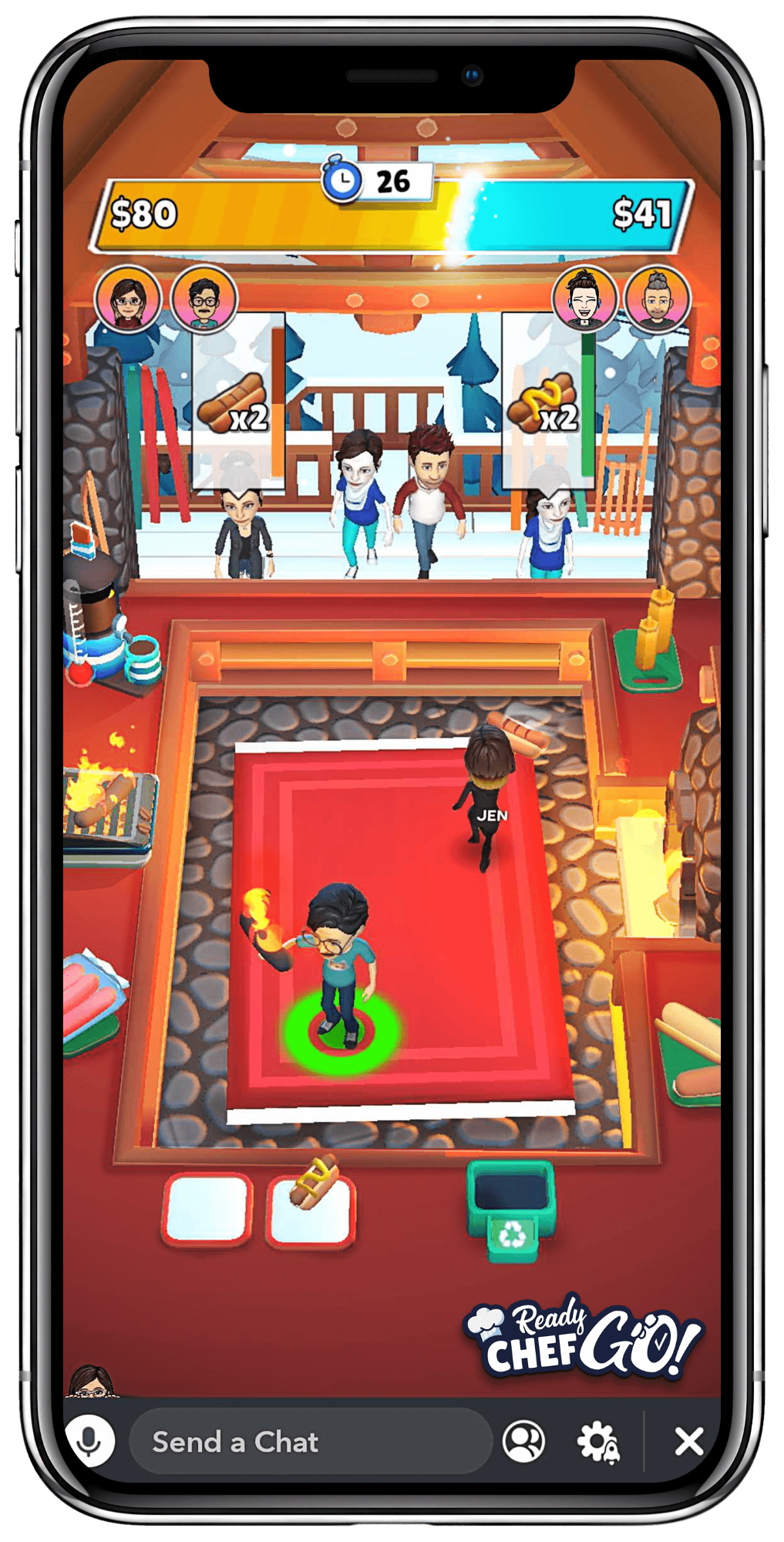 Mojiworks’ Ready Chef Go! Is Cooking on Snapchat’s Snap Games Platform