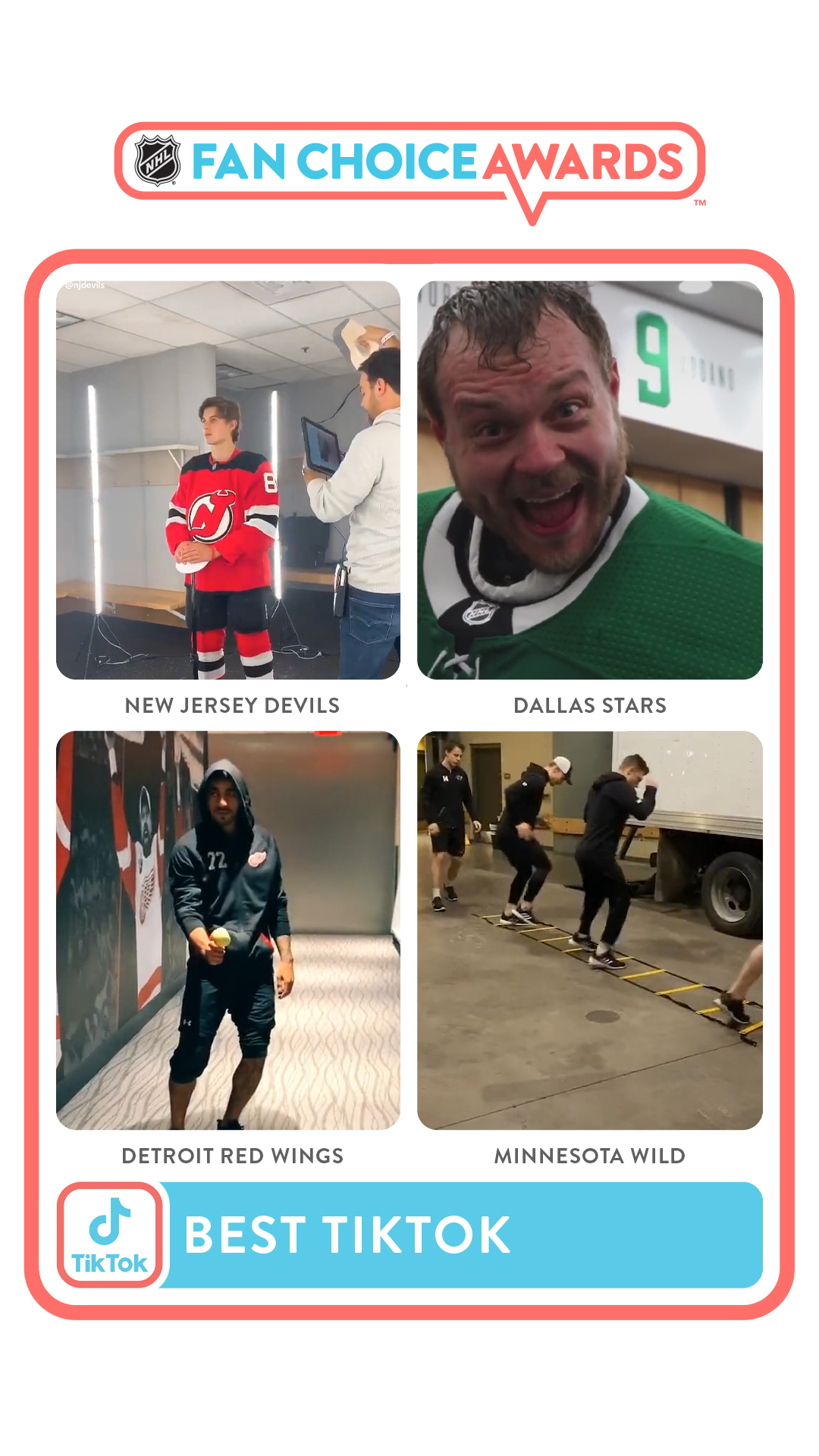 Voting Begins for 2020 NHL Fan Choice Awards