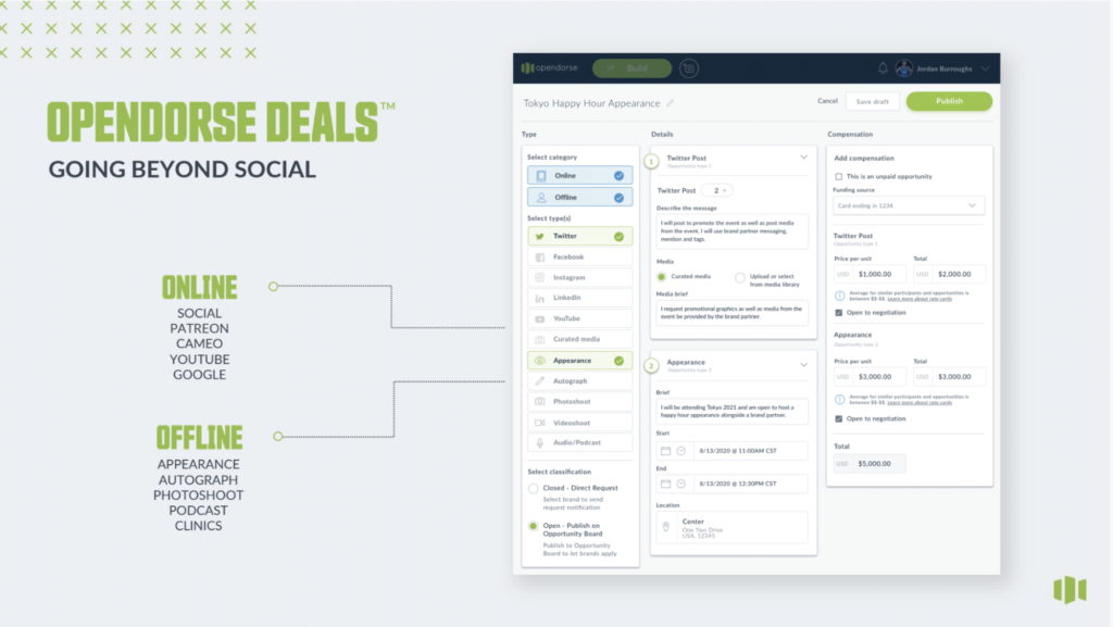 Opendorse Prepares Its Social Activation Platform for an Influx of College Athletes