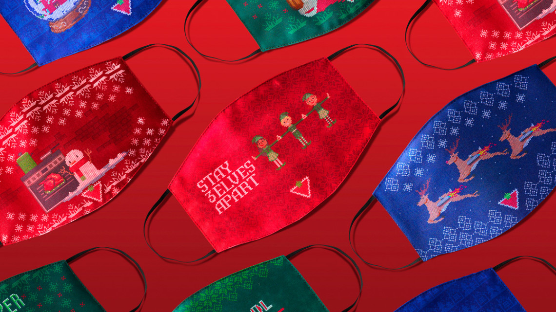 Ugly Christmas Masks Are 2020's Answer 