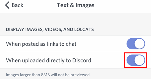 Discord: How to Stop Discord From Displaying Images Uploaded to Chats
