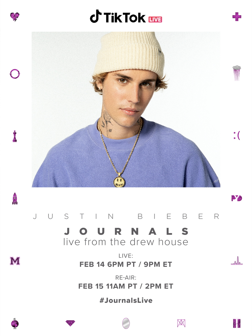 TikTok to Livestream FullLength Justin Bieber Concert on Valentine’s Day