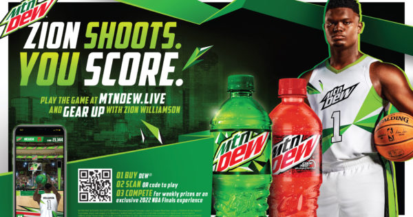 Mountain Dew Game Pits Fans Against NBA s Zion Williamson