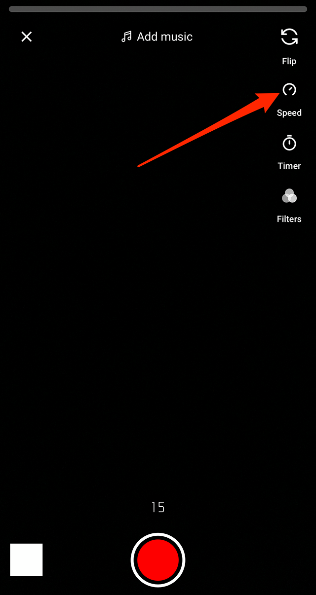 YouTube Shorts How to Record Clips at Different Speeds