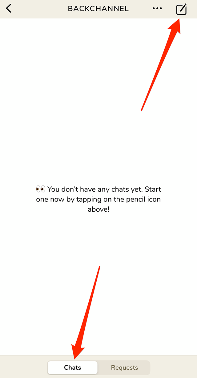 Clubhouse How to Use Backchannel
