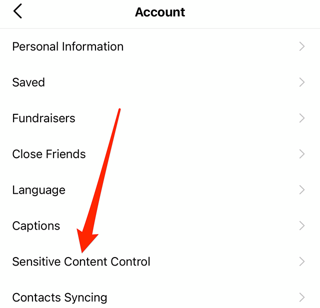 Instagram How to Manage How Much Sensitive Content You See