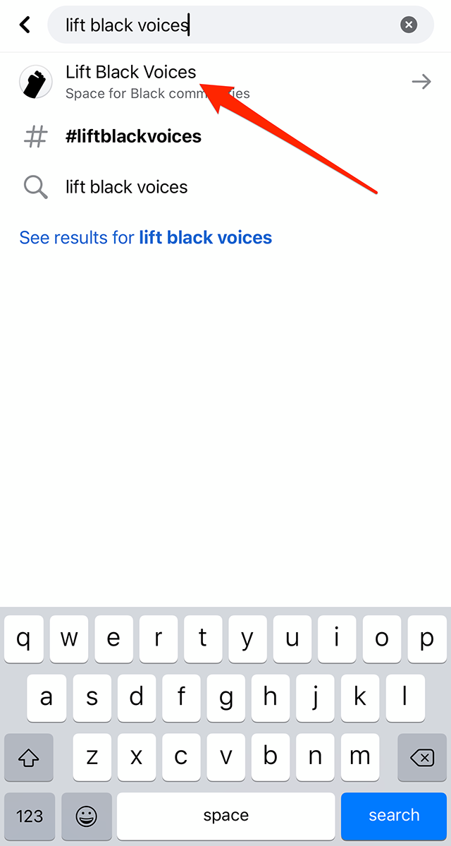 Facebook How to Use the Lift Black Voices Content Hub