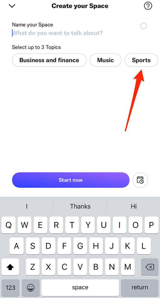 Twitter How to Create Twitter Spaces