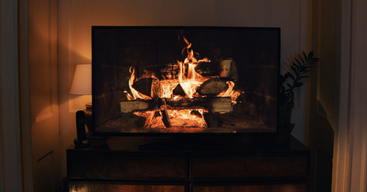 YouTube Fireplace Video Raises Funds to Fight Homelessness | Adweek
