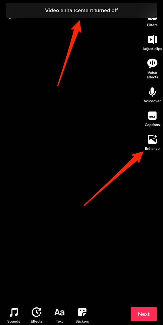 TikTok: How to Use the Visual Enhancement Tool