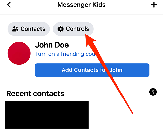 Facebook How to Use Your Child's Messenger Kids Code