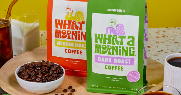 Crooked Media elabora más que podcasts con una nueva línea de café de marca – Adweek