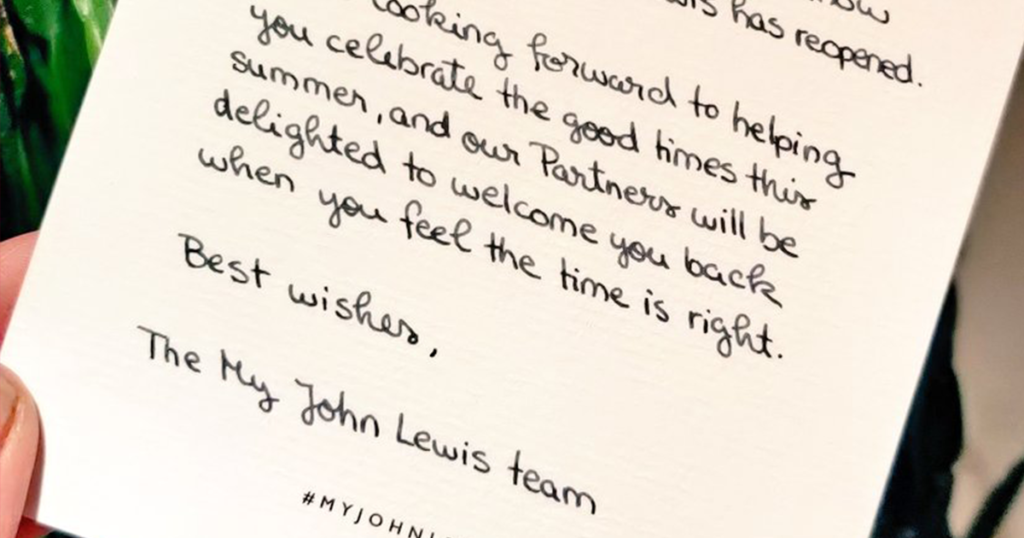The Brands Using Handwritten Notes to Drive Loyalty
