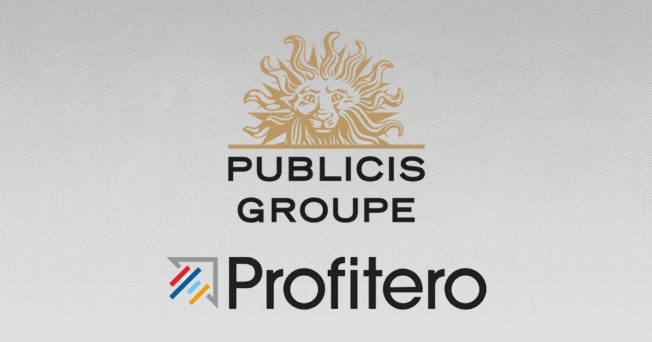 publicis-acquires-profitero-2022 Publicis Groupe and Profitero's logos