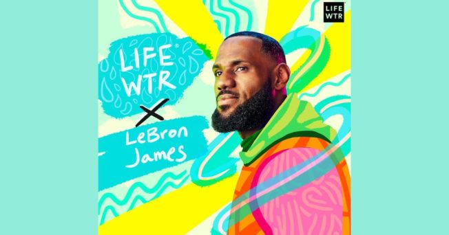 Lifewtr Teams Up With LeBron James for Its First-Ever Athlete Partnership