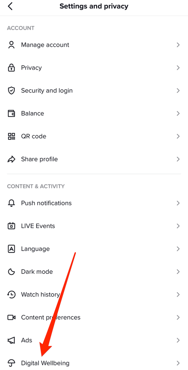 TikTok How to Turn On Weekly Screen Time Updates