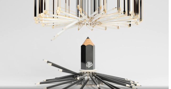 D&AD Black pencil An image depicting D&AD's Black Pencil Awards