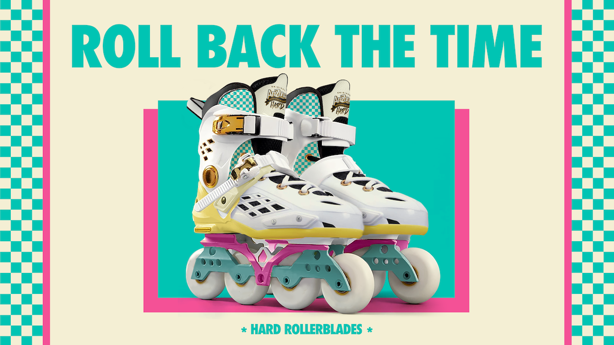 You Can Score Retro AriZona Hard Roller Blades for 99 Cents