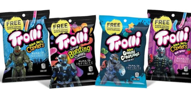 Trolli x Halo Infinite bags