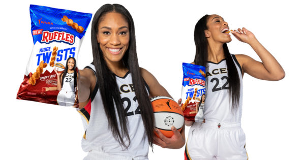 WNBA’s A’ja Wilson Is Ruffles’ First Female Athlete Partner WNBA’s A’ja Wilson Is Ruffles’ First Female Athlete Partner
