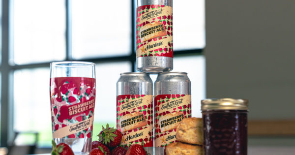 Hardee’s Debuts Strawberry Biscuit Ale as an Homage to Its Hot-Selling Breakfast Carb Hardee’s Debuts Strawberry Biscuit Ale as an Homage to Its Hot-Selling Breakfast Carb