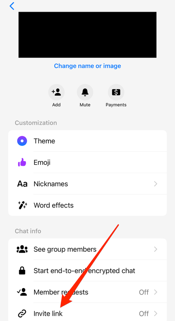 Messenger How to Use Group Invite Links