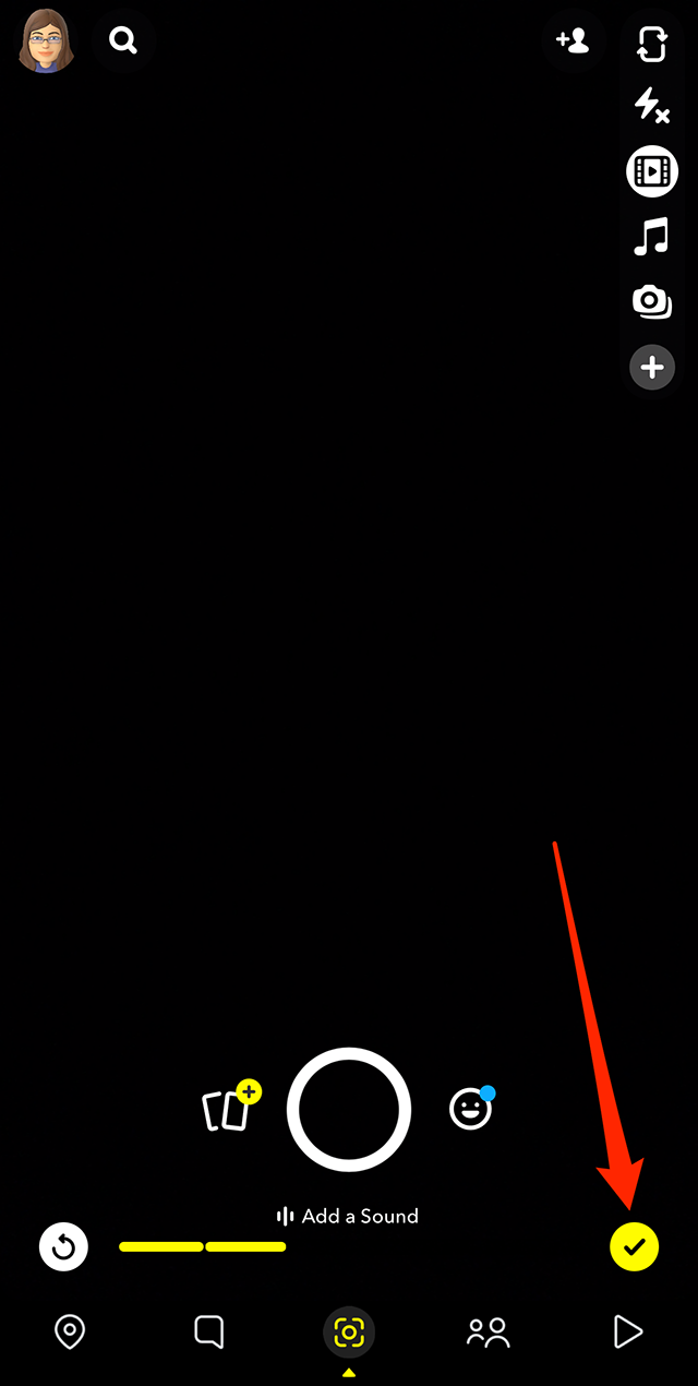 Snapchat How to Create a Timeline Snap