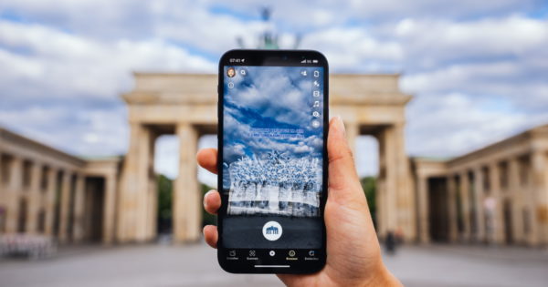Snap Covers the Brandenburg Gate in Plastic Waste (Virtually, of Course)