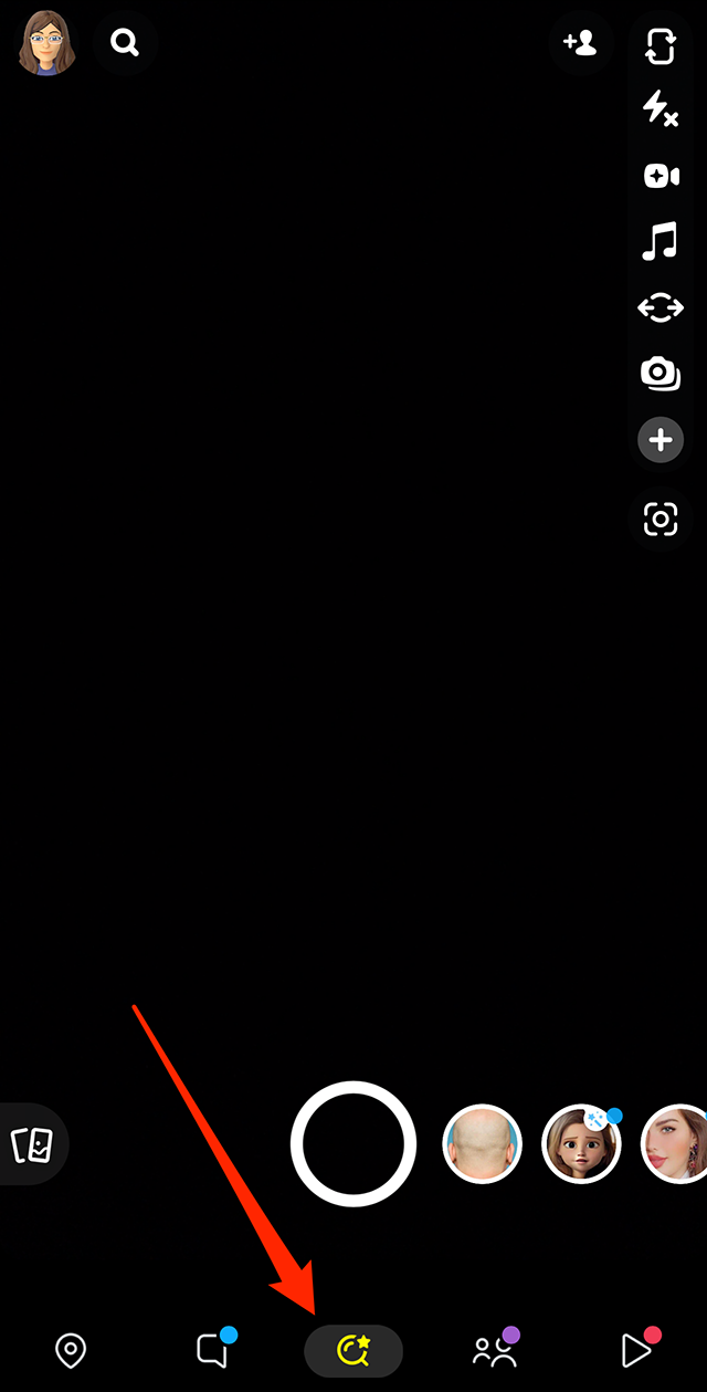 Snapchat How to Use Easter Lenses