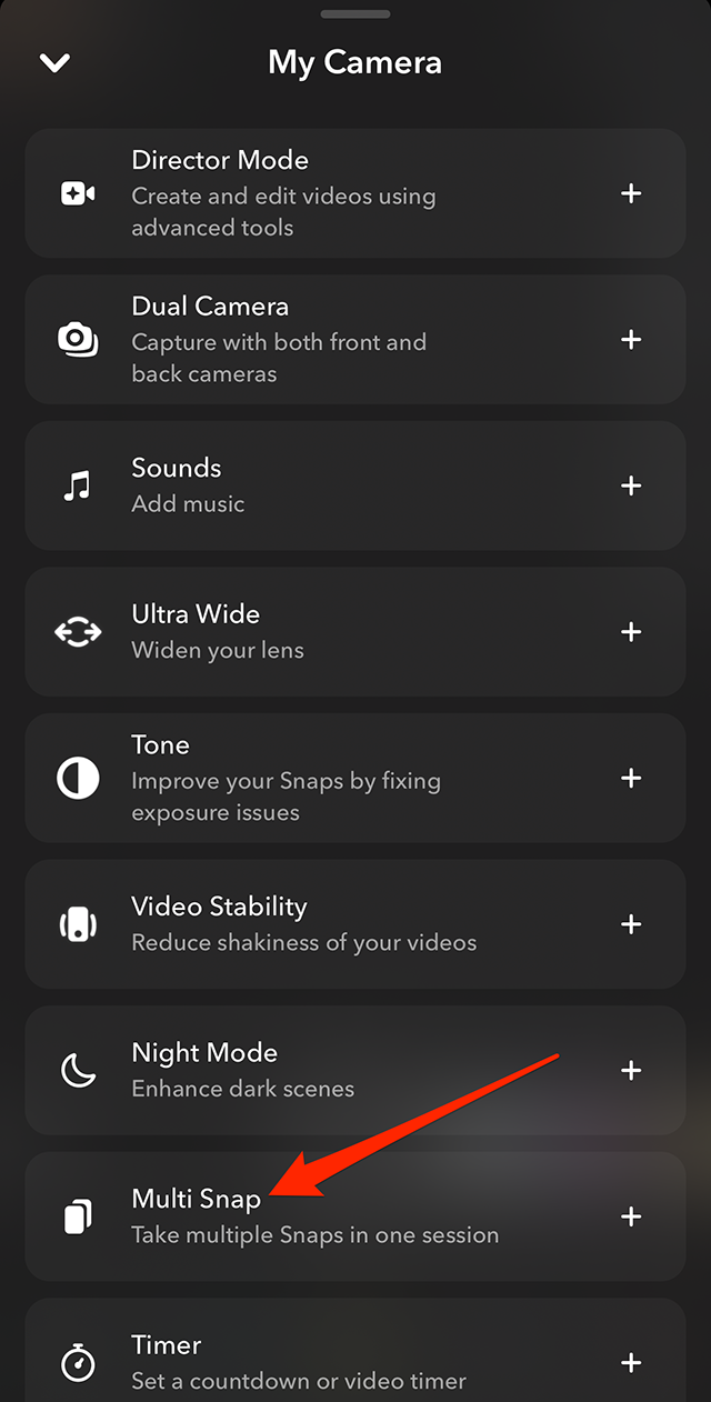 Snapchat How to Use Multi Snap