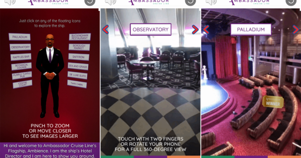 Ambassador Cruise Line Shows Off Ambience Flagship Through AR Experience
