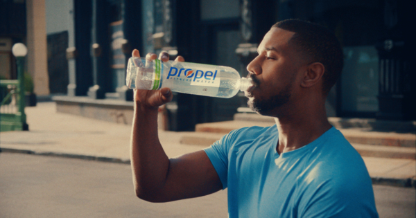Michael B. Jordan Enhances His Gym Routine in Propel Ad