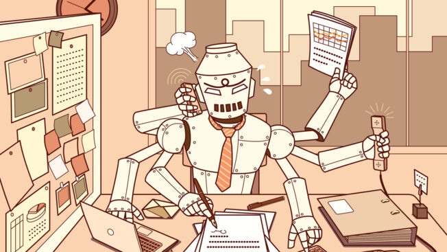 Robot writing and reporting