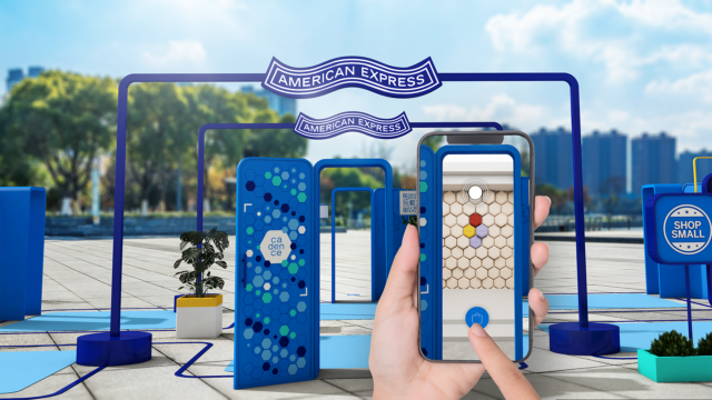 American Express Promotes Small Business Saturday With AR Shopping Mall