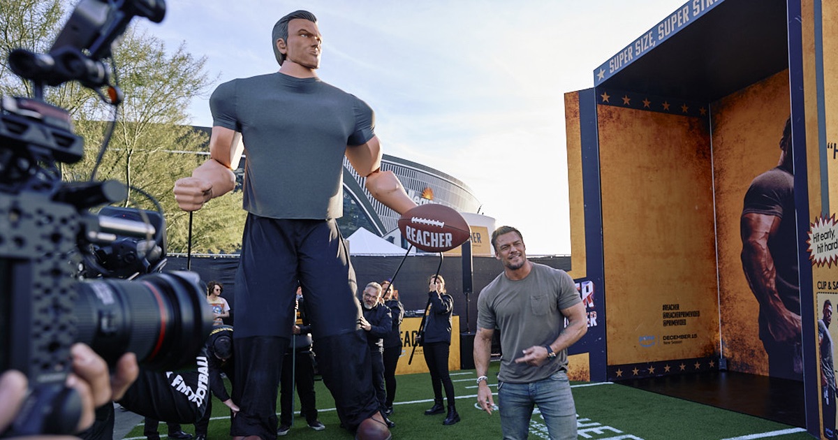 How Amazon Released a 15-Foot Jack Reacher on TNF