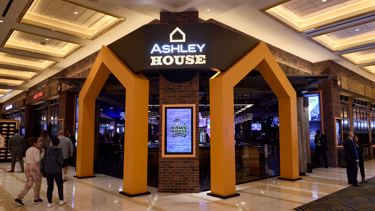 Ashley Pulled Out All the Sofas for Super Bowl Activation